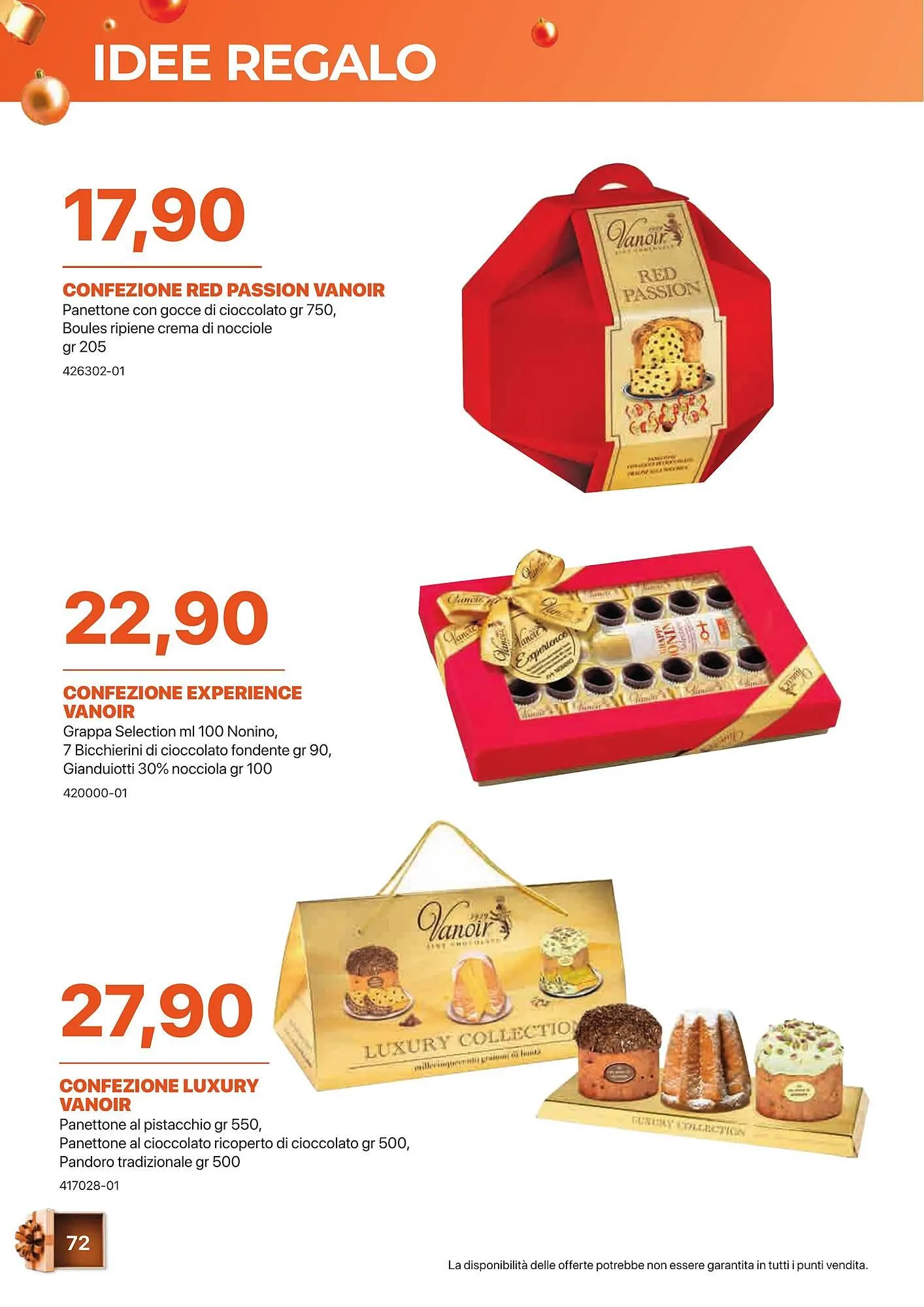 Volantino GrosMarket da 17 dicembre a 25 dicembre di 2025 - Pagina del volantino 72