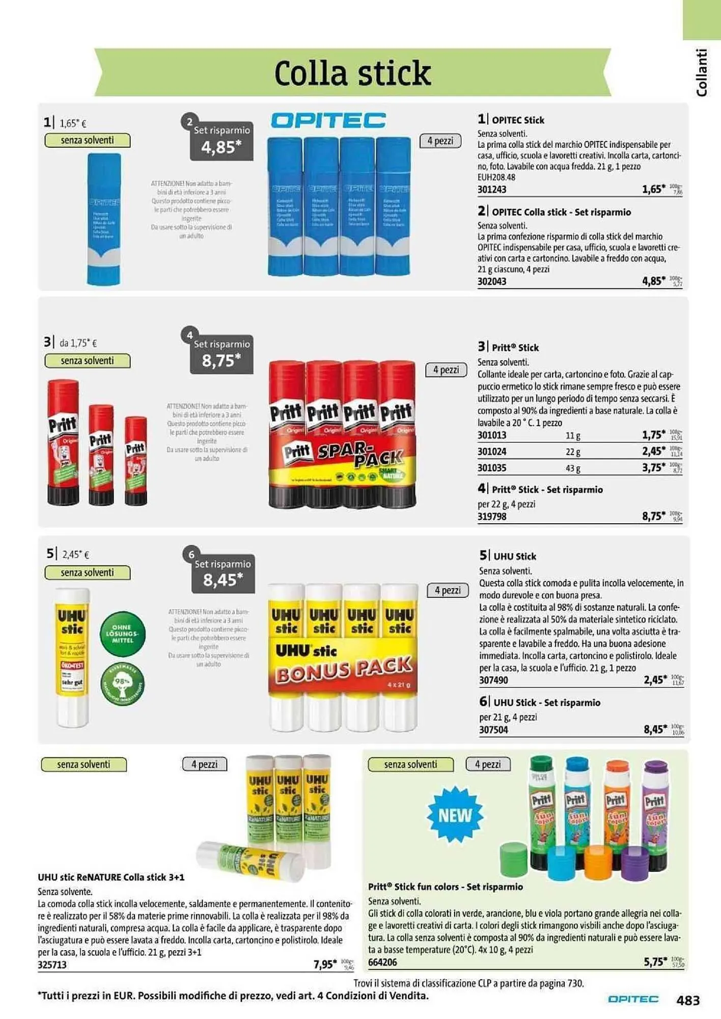 Volantino Opitec da 6 gennaio a 31 agosto di 2024 - Pagina del volantino 483
