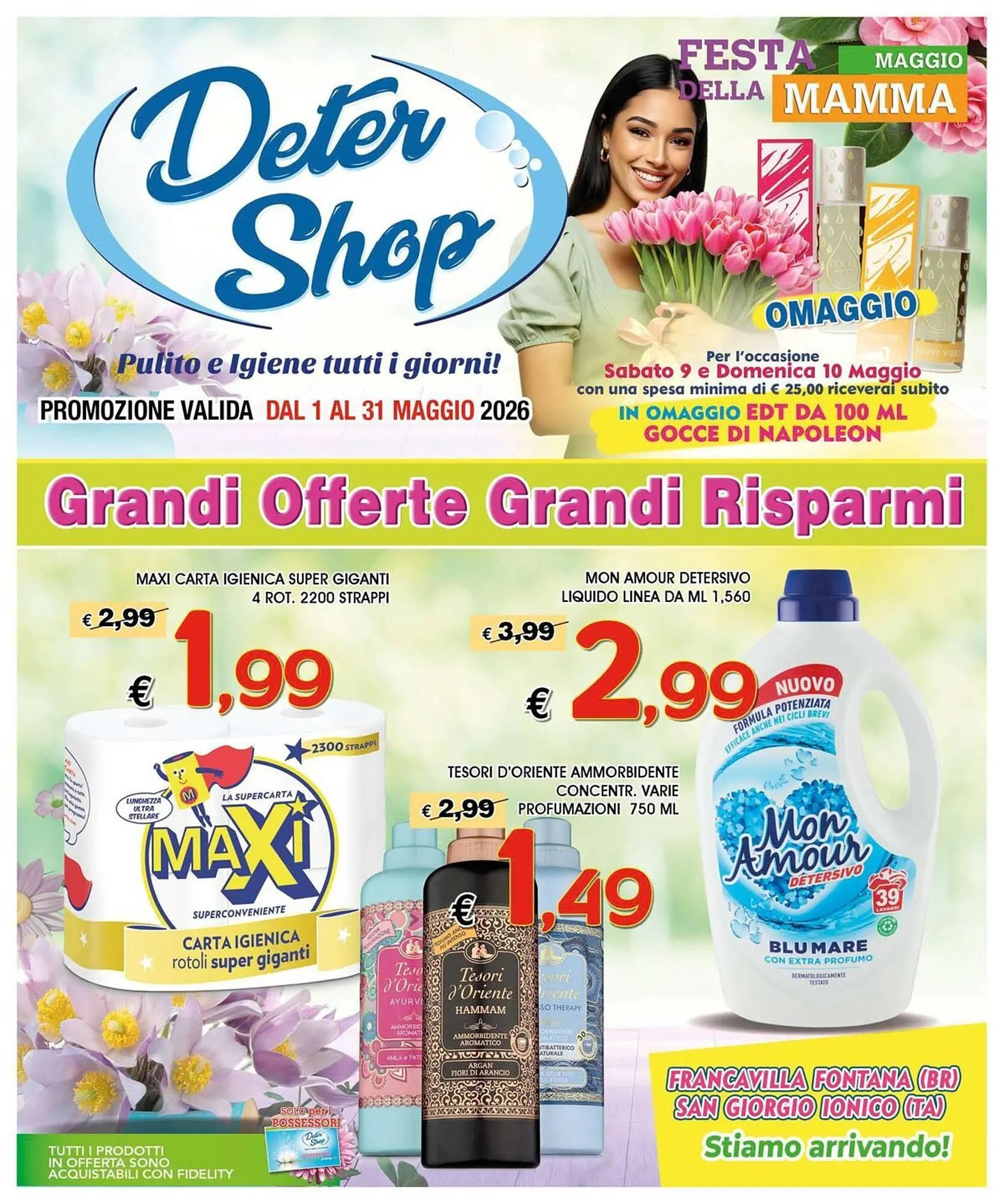 Volantino Deter Shop da 1 maggio a 31 maggio di 2026 - Pagina del volantino 1