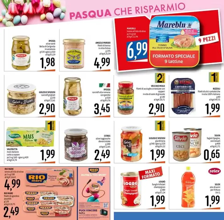 PASQUA CHE RISPARMIO da 10 aprile a 23 aprile di 2025 - Pagina del volantino 20