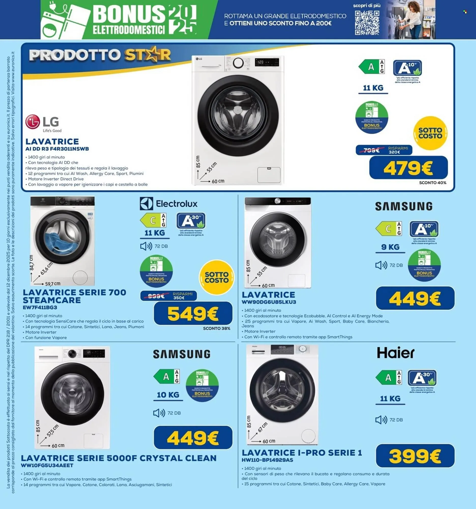 Volantino Euronics da 12 dicembre a 24 dicembre di 2025 - Pagina del volantino 31