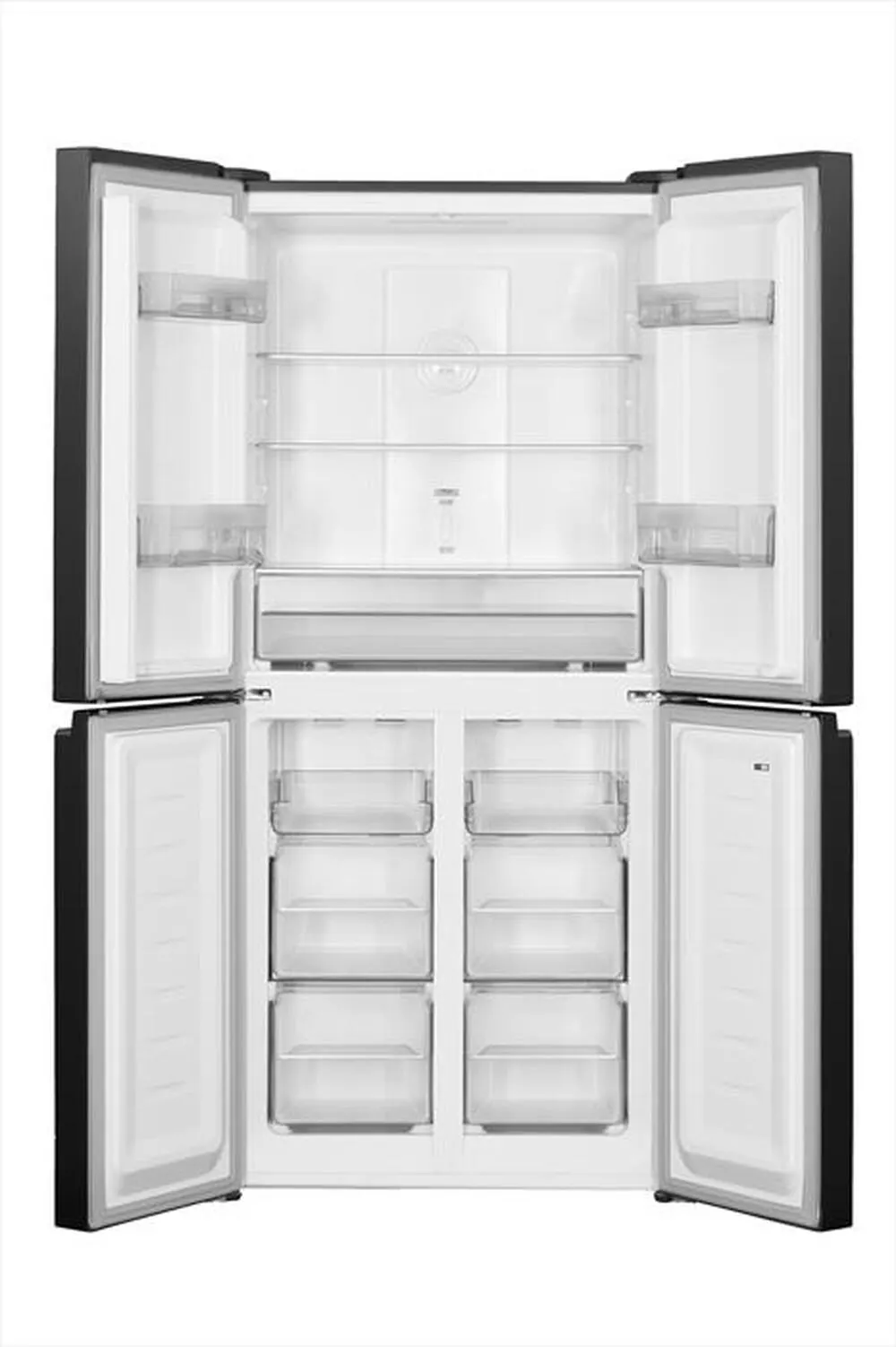 TECHLIFE - Frigorifero 4 porte TFMFNF481BLACK1 Classe E 362lt-Nero