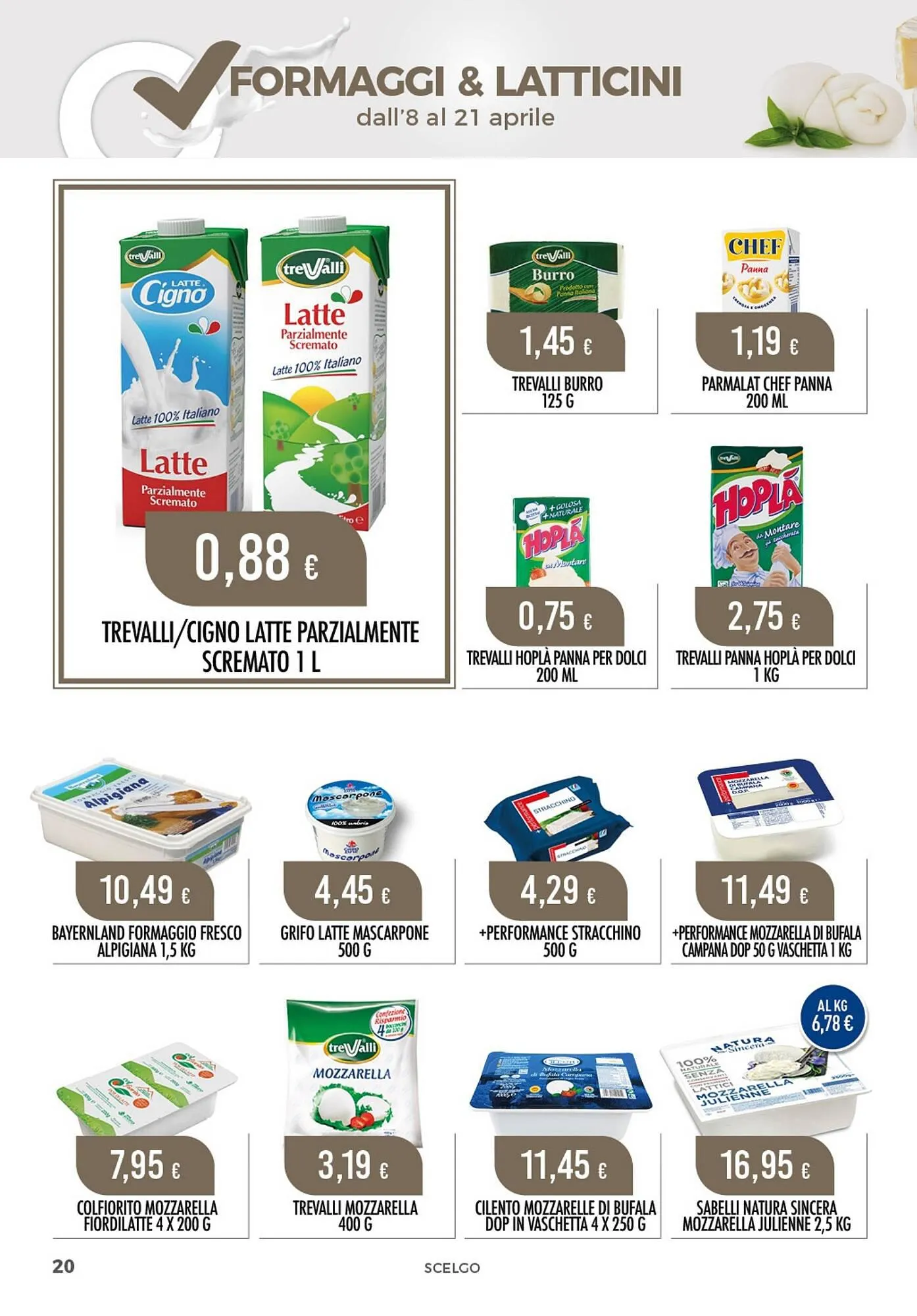 Volantino Scelgo da 8 aprile a 21 aprile di 2024 - Pagina del volantino 20