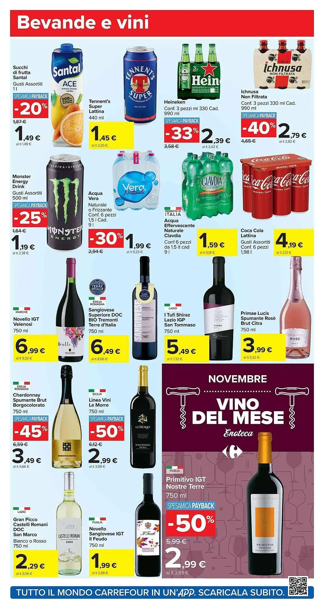 Volantino Carrefour Market da 4 novembre a 16 novembre di 2025 - Pagina del volantino 14