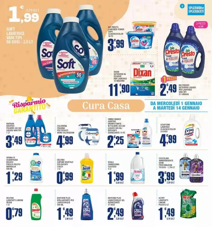 Risparmio garantito da 2 gennaio a 14 gennaio di 2025 - Pagina del volantino 11