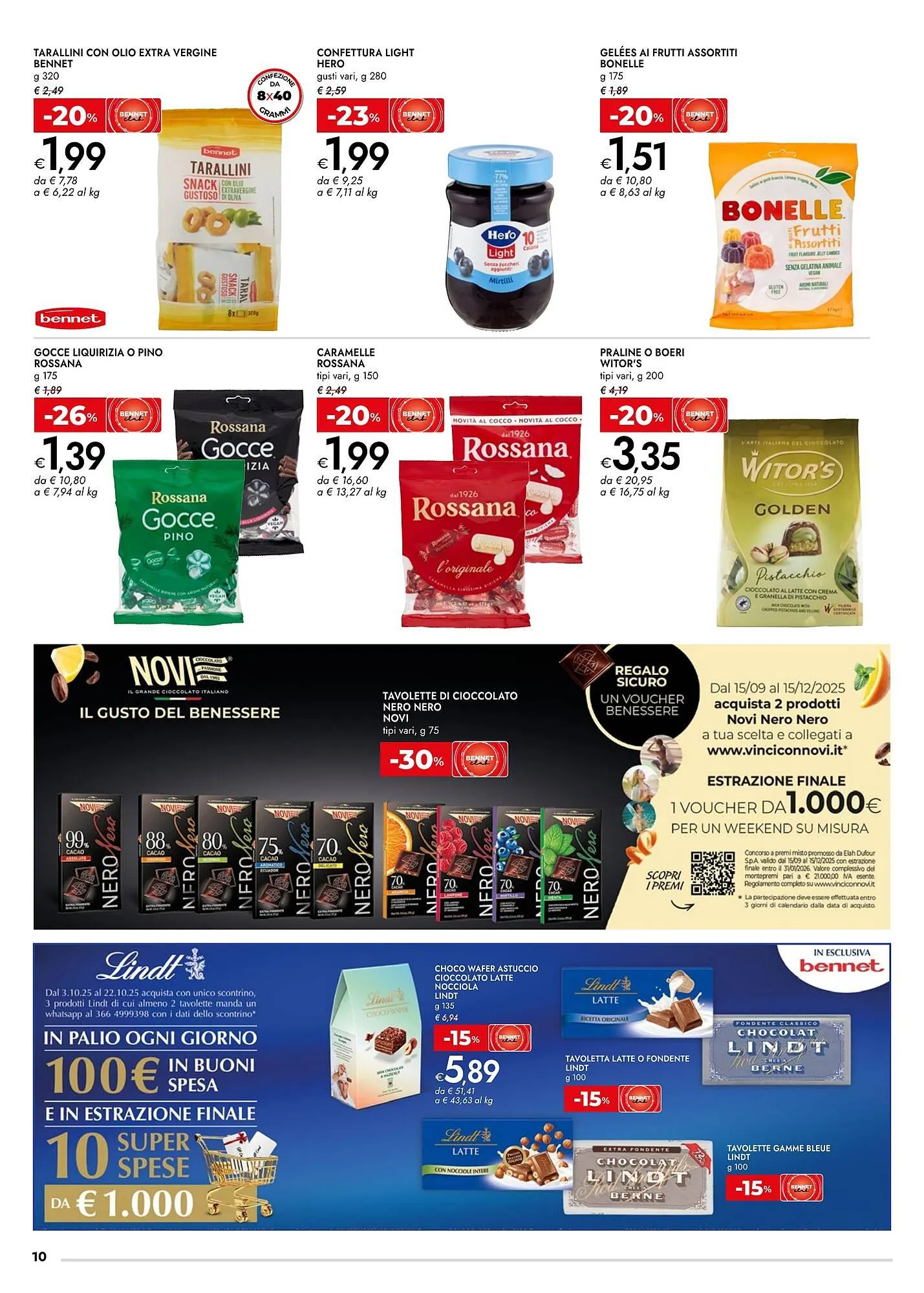 Volantino Bennet da 2 ottobre a 15 ottobre di 2025 - Pagina del volantino 10