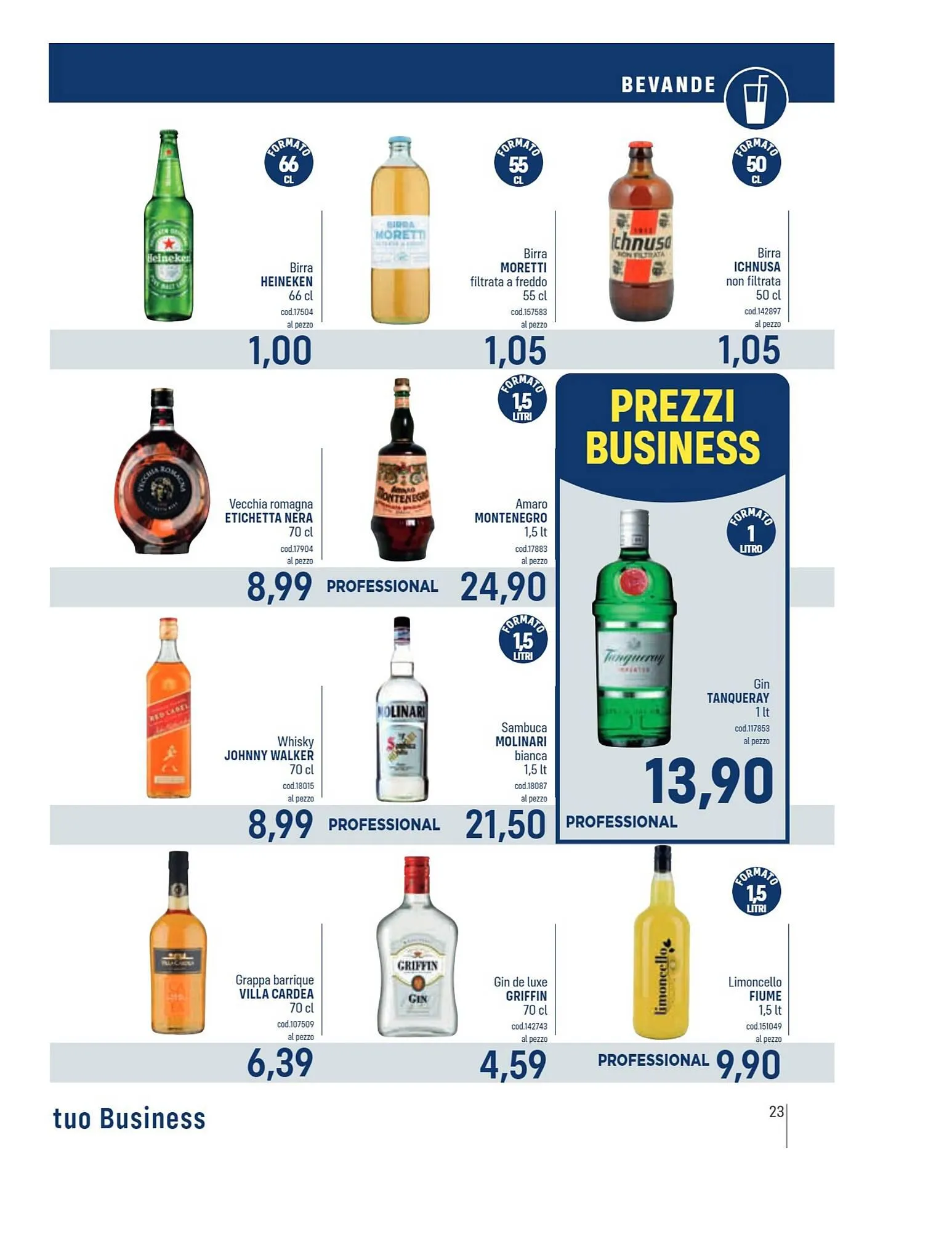 Volantino Talento Professional Store da 26 febbraio a 10 marzo di 2024 - Pagina del volantino 23
