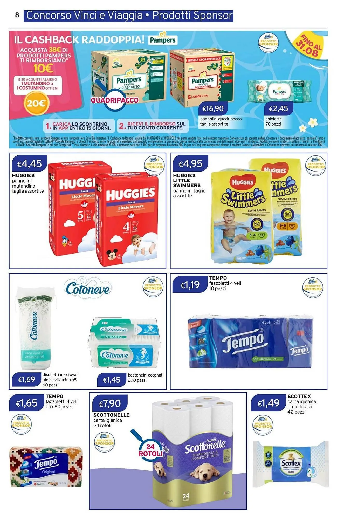 Volantino Sirene Blu da 1 luglio a 27 luglio di 2025 - Pagina del volantino 8