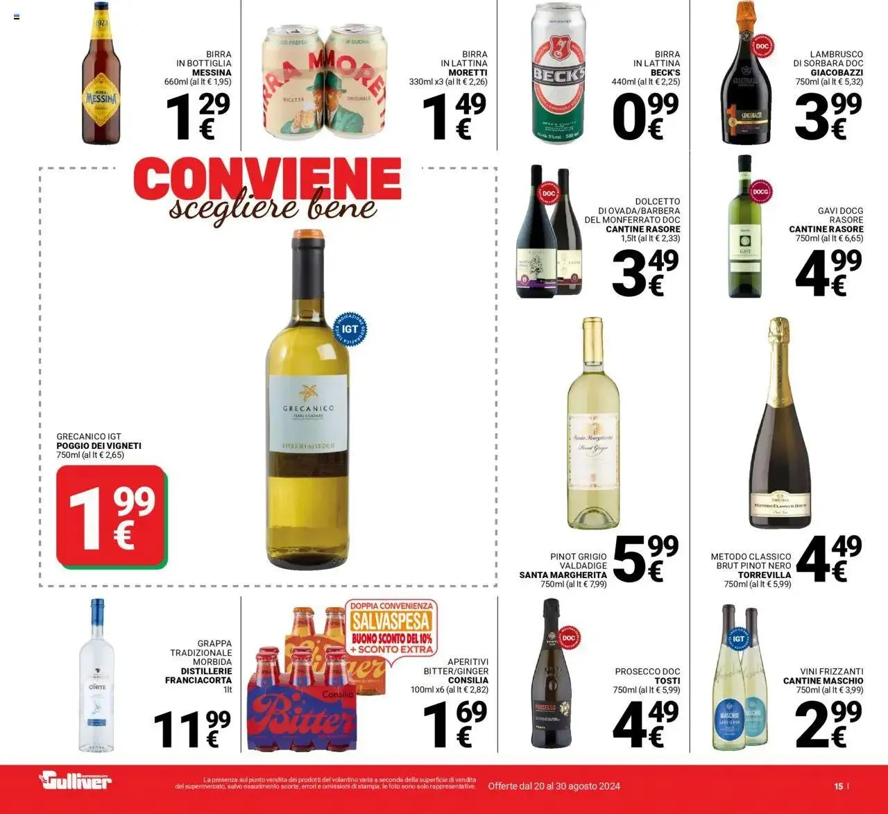 Volantino Gulliver da 20 agosto a 30 agosto di 2024 - Pagina del volantino 15