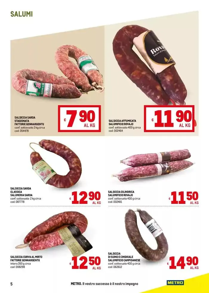 Sapori d'Italia -Sardegna da 10 aprile a 30 aprile di 2025 - Pagina del volantino 5