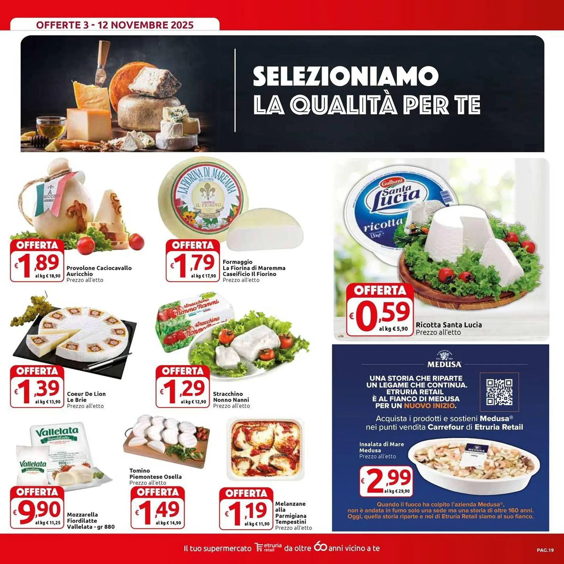 Volantino Carrefour Market da 3 novembre a 12 novembre di 2025 - Pagina del volantino 19