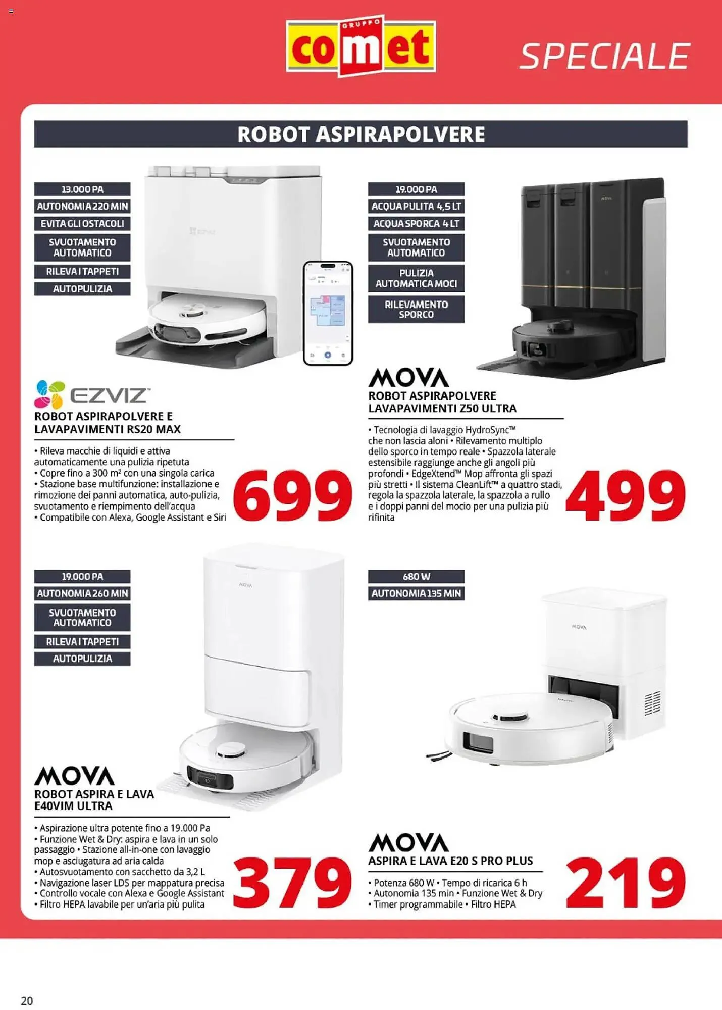 Volantino Comet da 20 marzo a 8 aprile di 2026 - Pagina del volantino 20