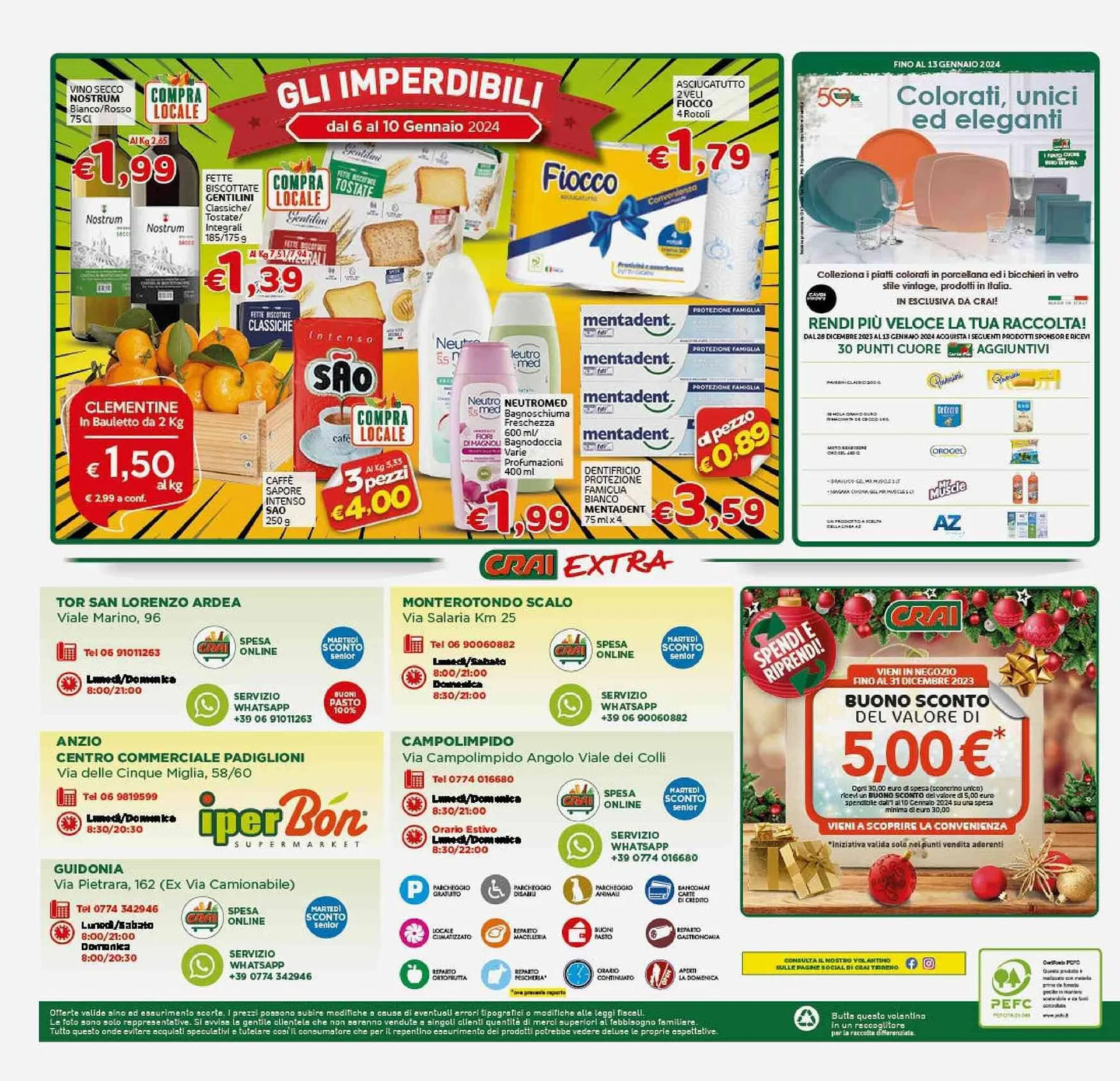 Volantino Crai Extra da 28 dicembre a 10 gennaio di 2024 - Pagina del volantino 20