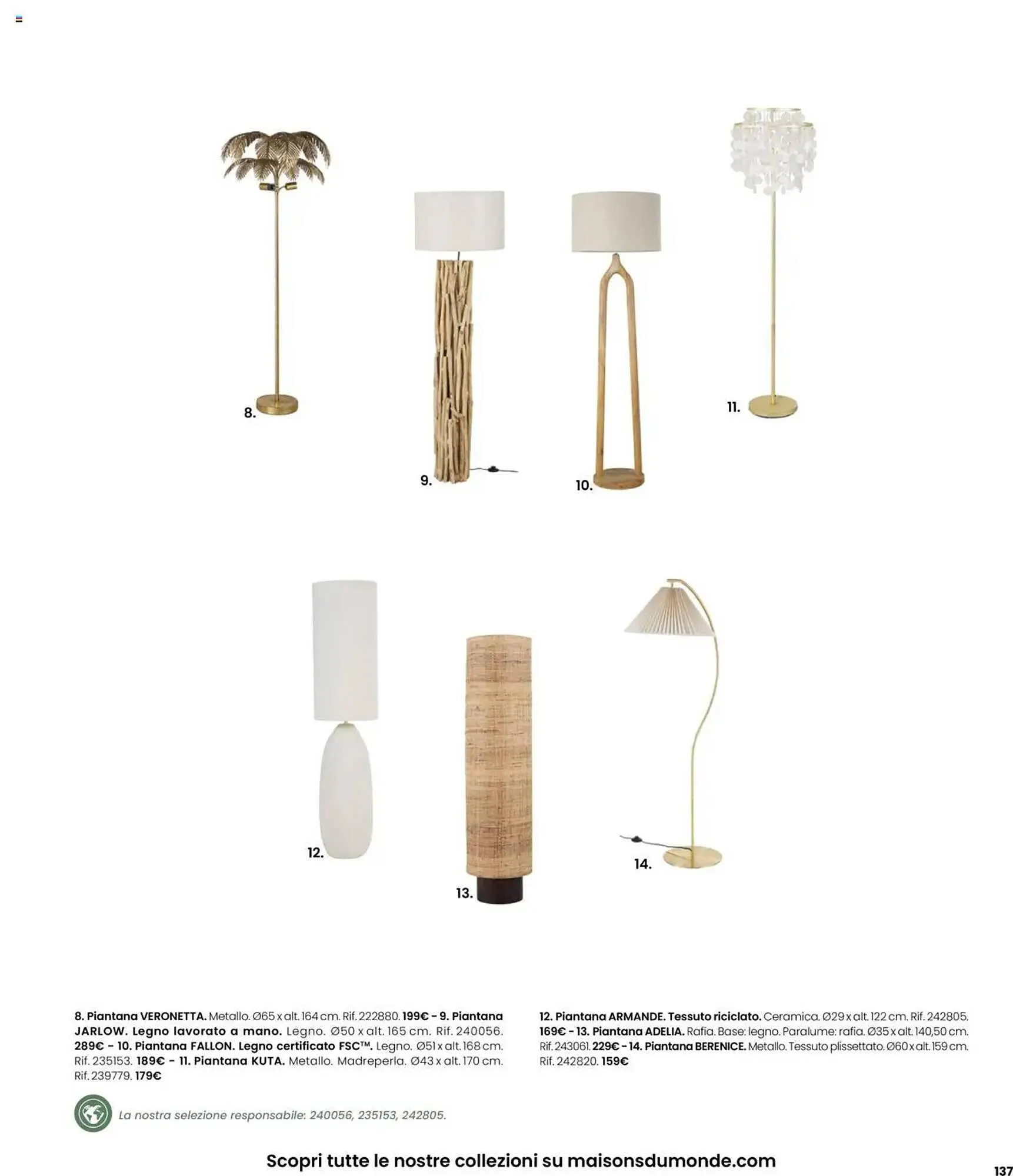 Volantino Maisons du Monde da 27 agosto a 28 febbraio di 2026 - Pagina del volantino 137