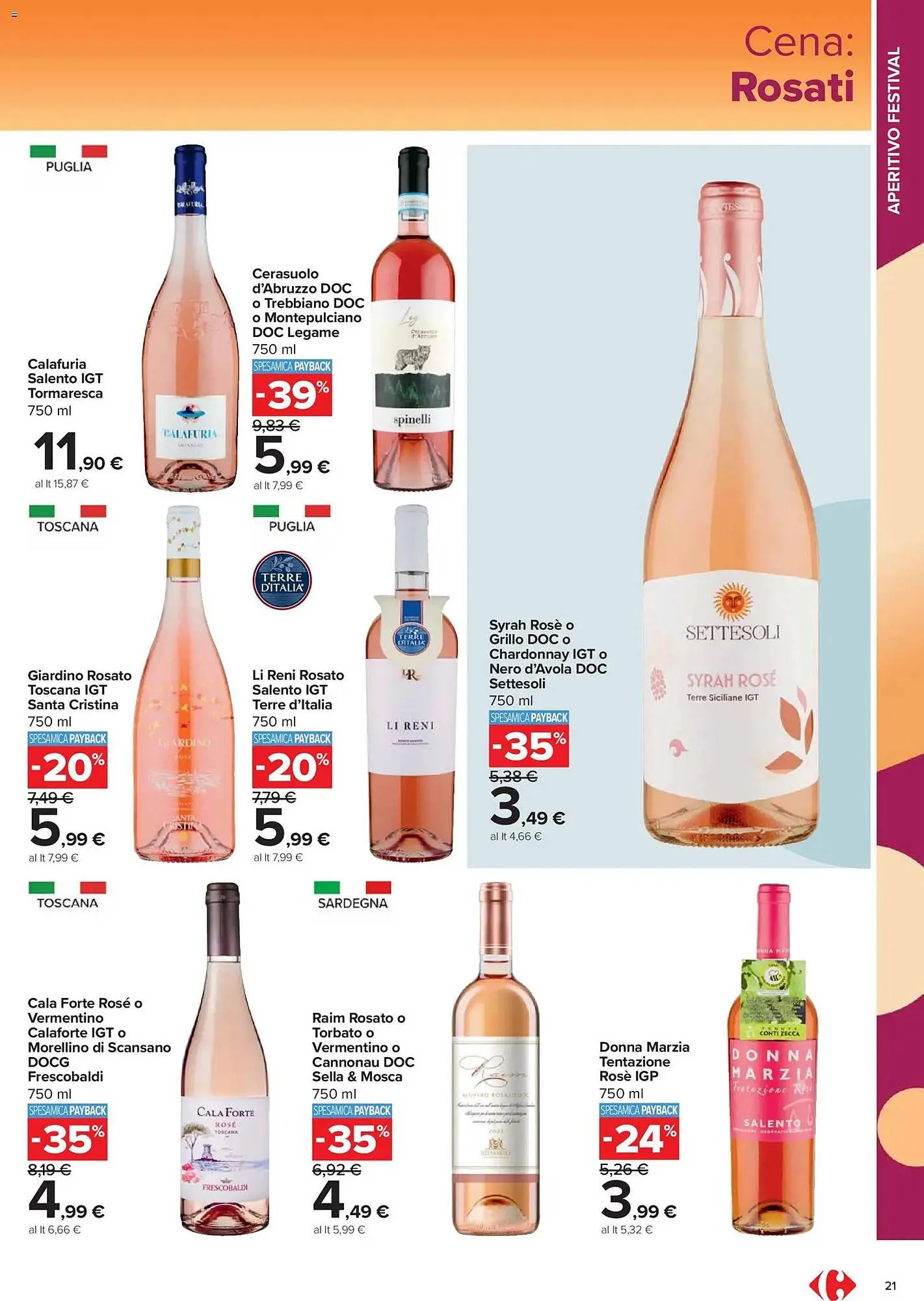 Volantino Carrefour Market da 18 maggio a 9 giugno di 2026 - Pagina del volantino 21