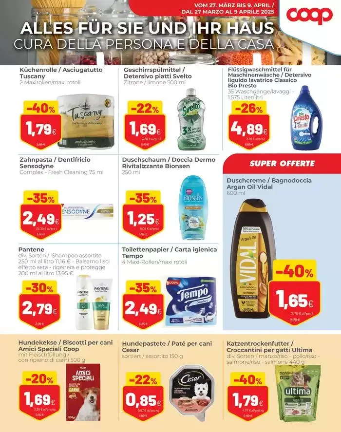 Angebote offferte da 27 marzo a 9 aprile di 2025 - Pagina del volantino 7