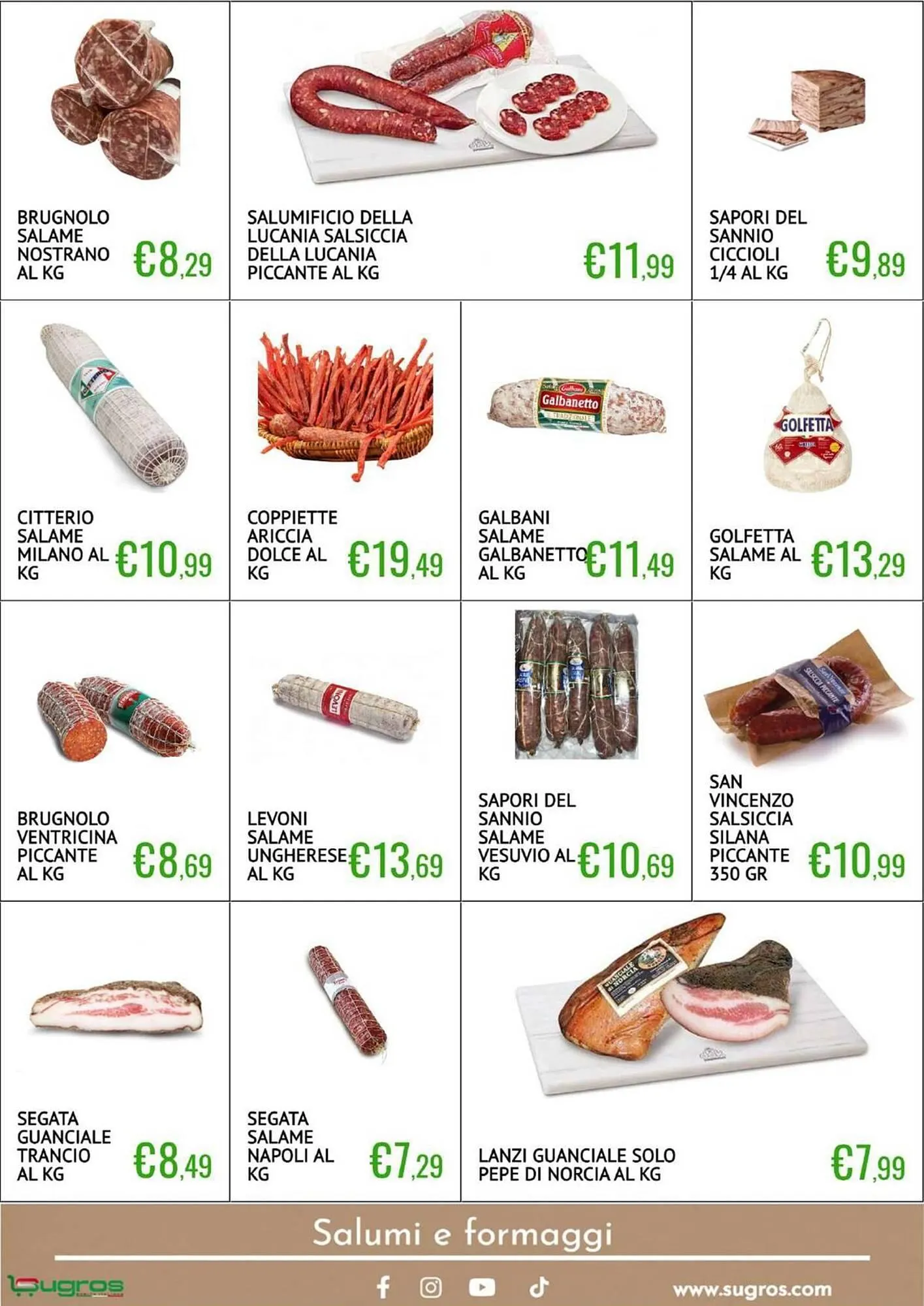 Volantino Sugros da 13 ottobre a 1 novembre di 2025 - Pagina del volantino 10