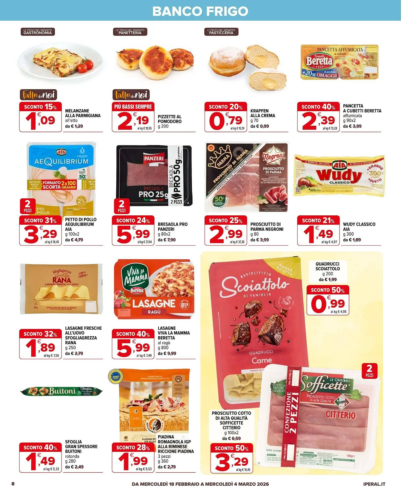 Volantino Iperal da 18 febbraio a 4 marzo di 2026 - Pagina del volantino 8