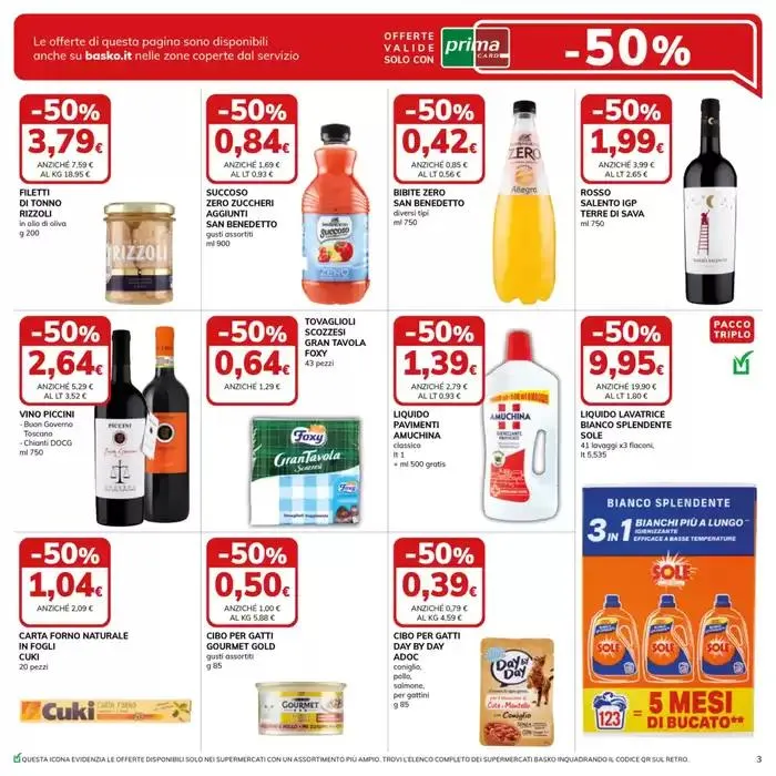 Promo 50% da 22 aprile a 7 maggio di 2025 - Pagina del volantino 3