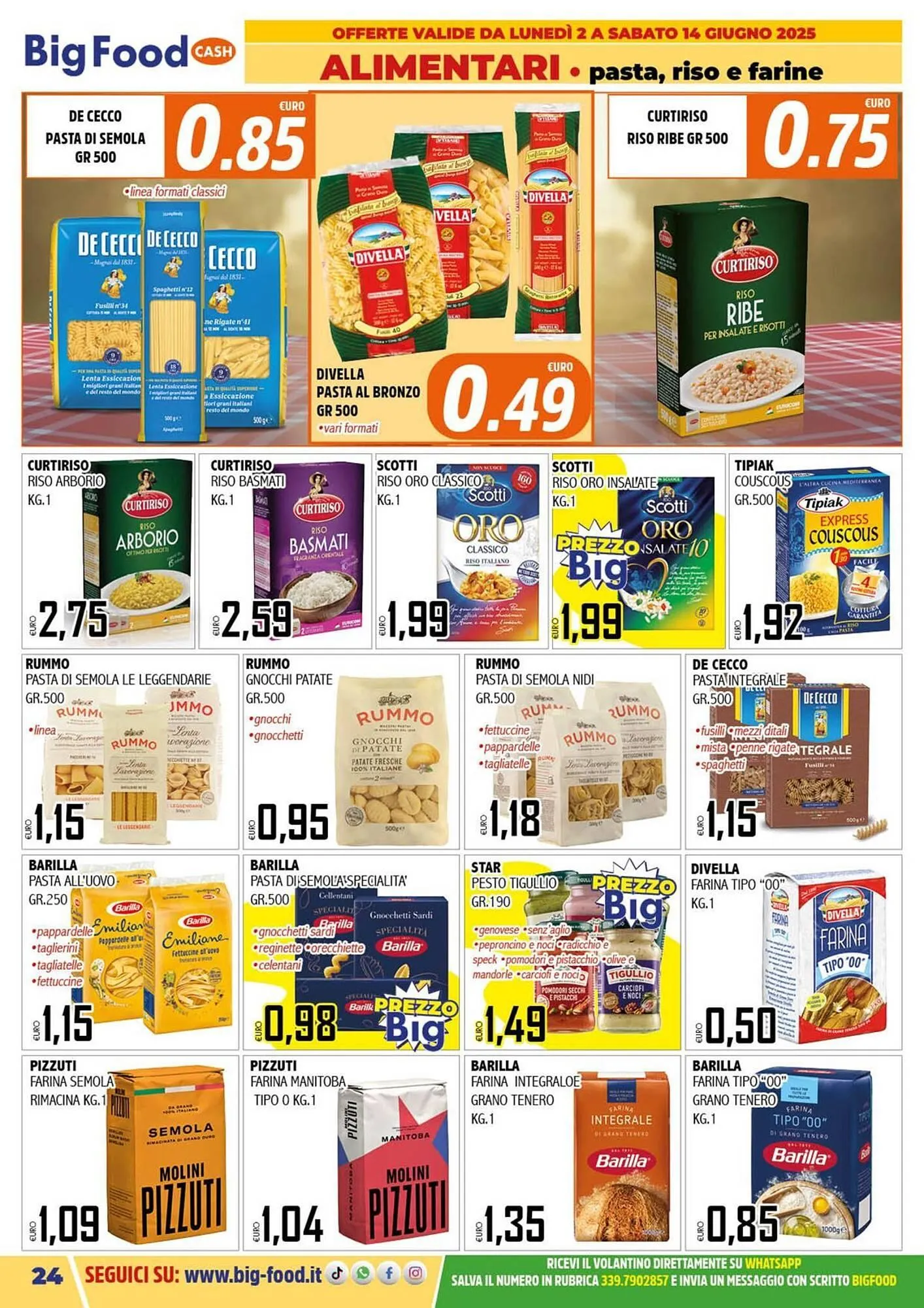 Volantino Big Food da 2 giugno a 14 giugno di 2025 - Pagina del volantino 24