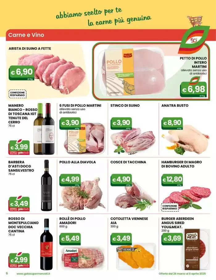 Grande risparmio da 26 marzo a 8 aprile di 2025 - Pagina del volantino 6