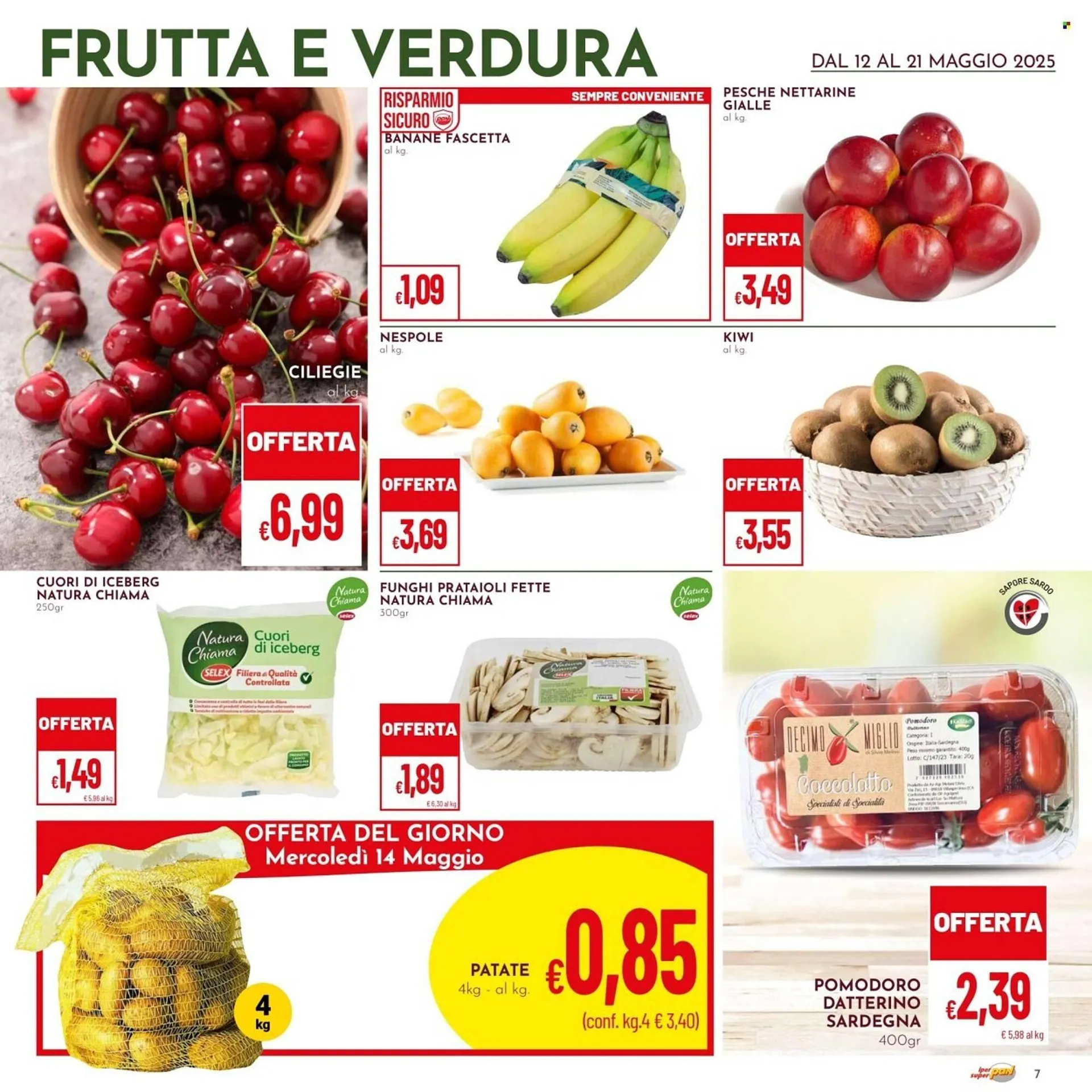 Volantino Pan da 12 maggio a 21 maggio di 2025 - Pagina del volantino 7