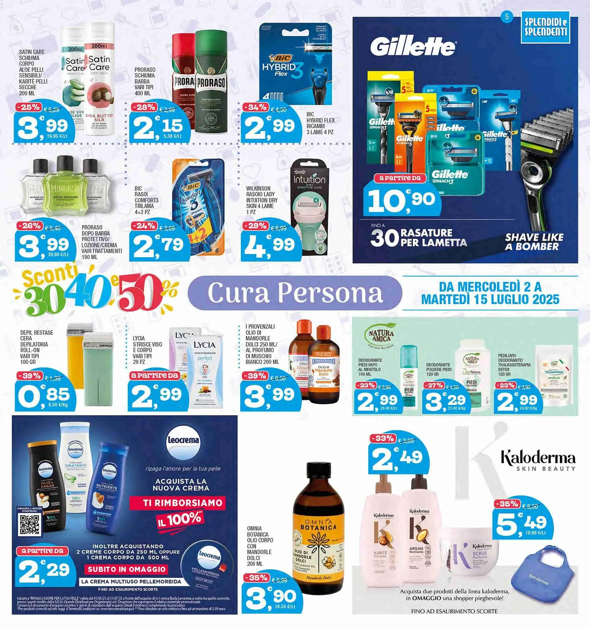 Volantino Splendidi e Splendenti da 2 luglio a 15 luglio di 2025 - Pagina del volantino 5