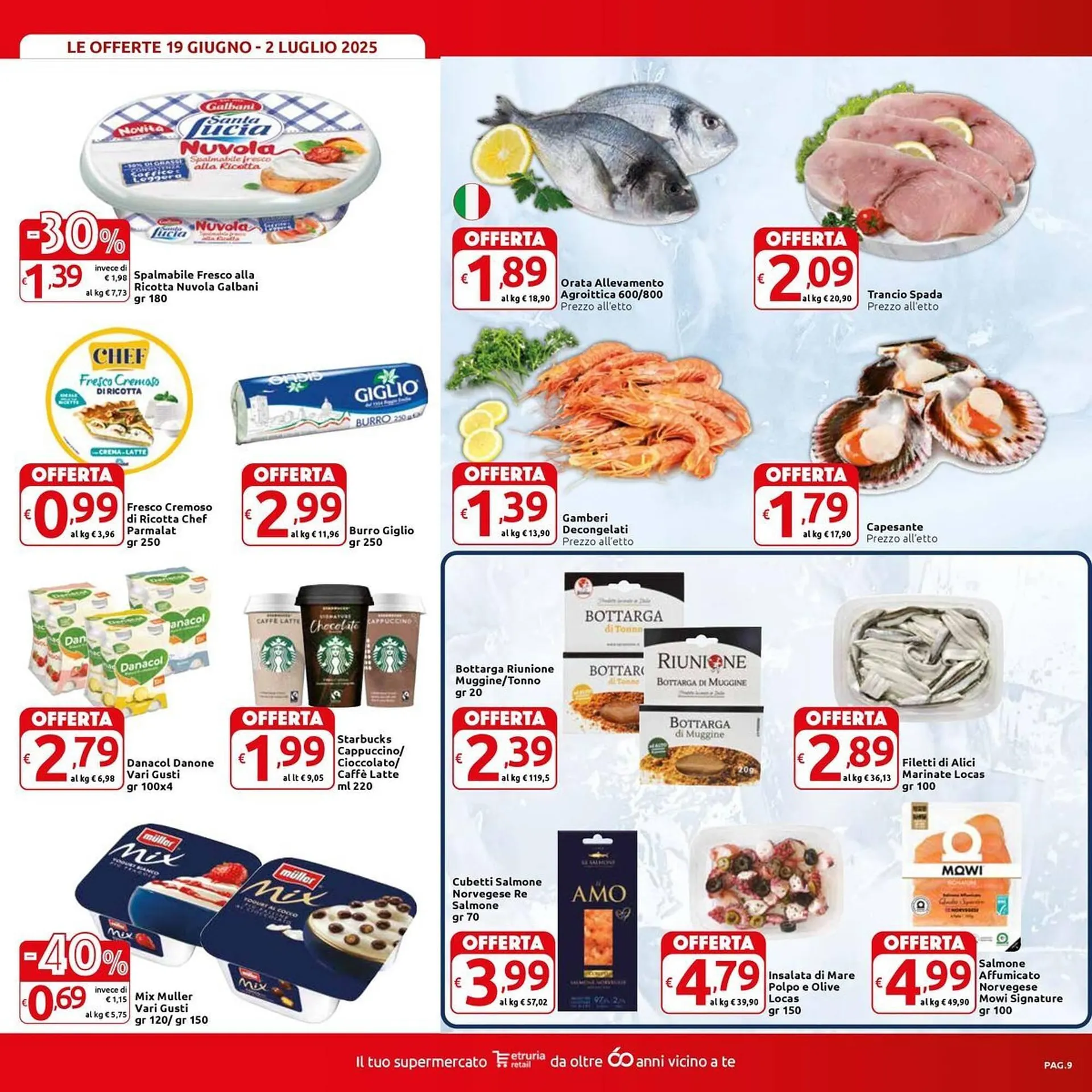 Volantino Carrefour Market da 19 giugno a 2 luglio di 2025 - Pagina del volantino 9