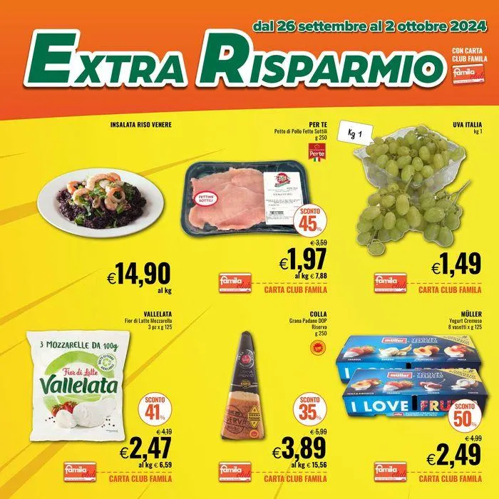 Extra risparmio da 26 settembre a 2 ottobre di 2024 - Pagina del volantino 2