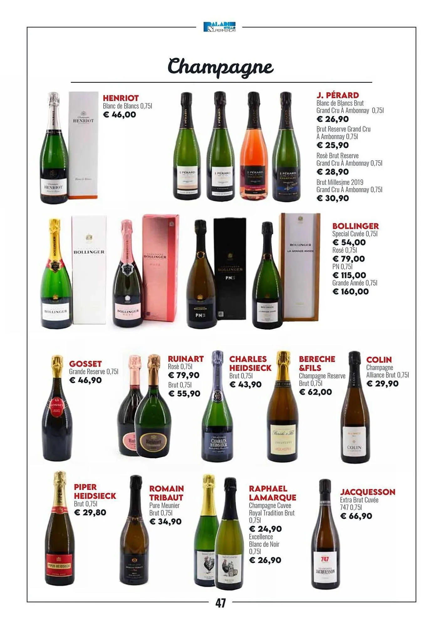 Volantino Paladini Otello Supermercato da 1 dicembre a 31 dicembre di 2025 - Pagina del volantino 47