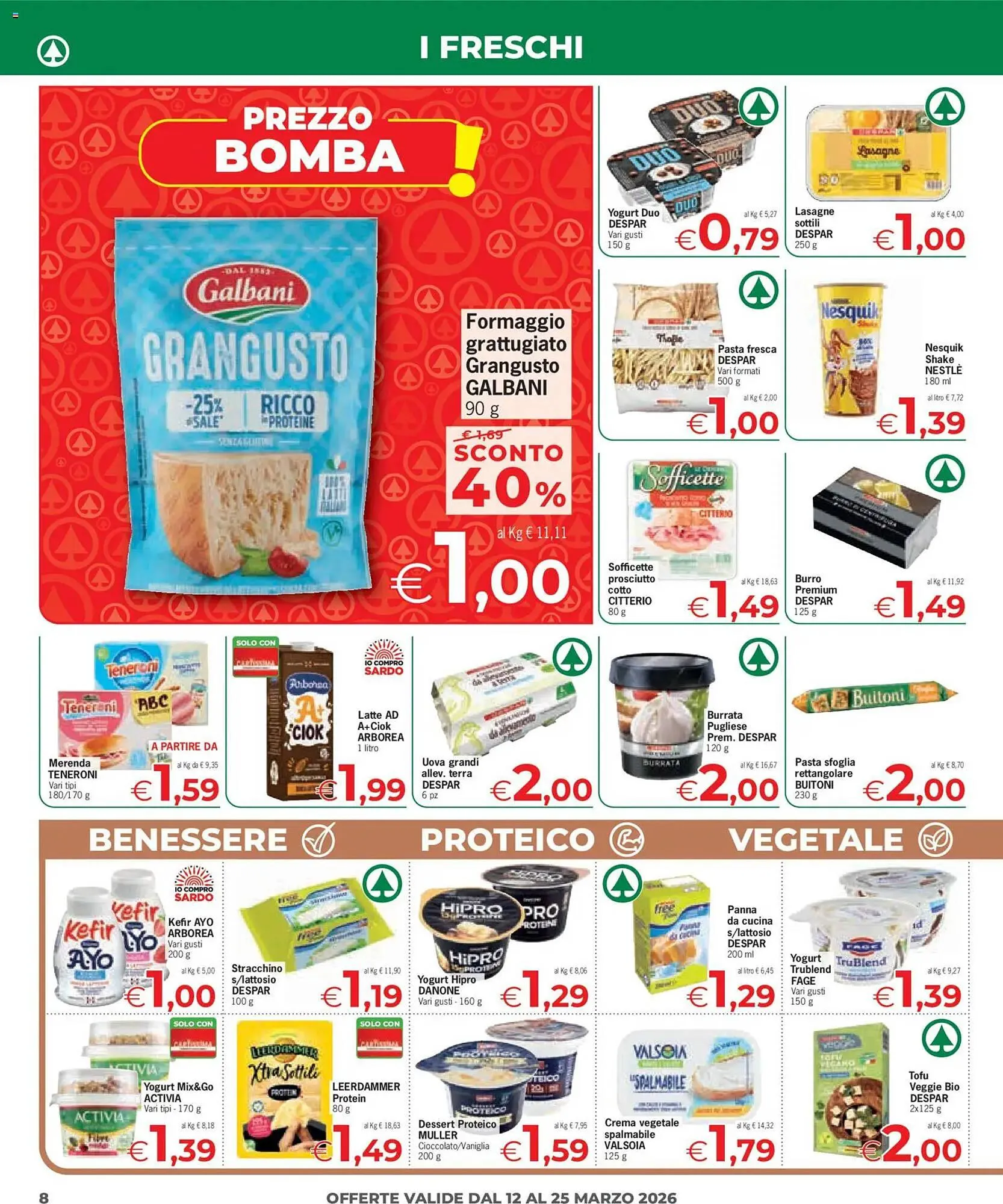 Volantino Eurospar da 12 marzo a 25 marzo di 2026 - Pagina del volantino 8