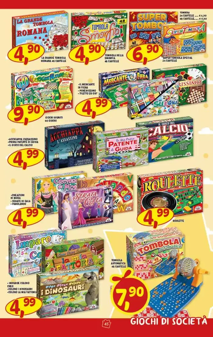 La lista dei desideri da 27 novembre a 6 gennaio di 2025 - Pagina del volantino 45