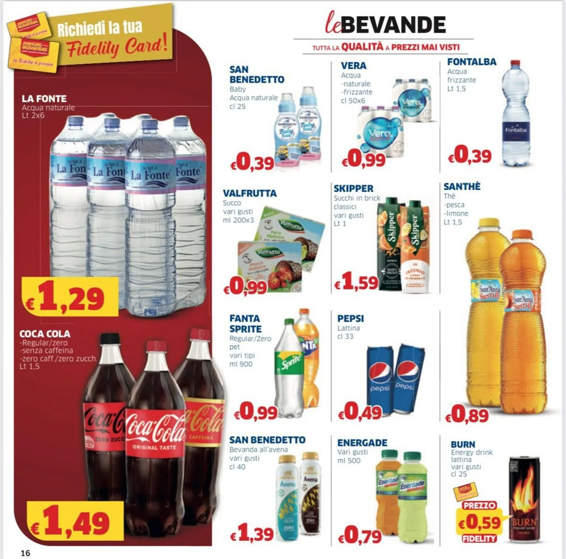 Volantino Mercati Alimentari da 22 maggio a 4 giugno di 2025 - Pagina del volantino 16