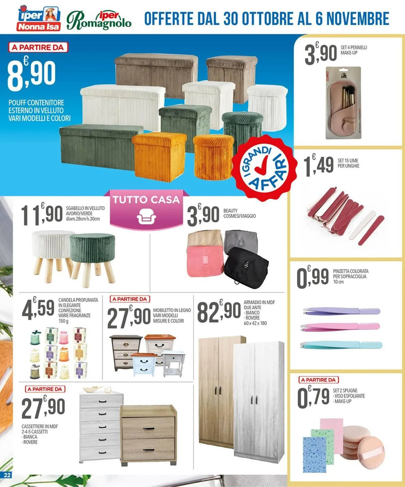 Volantino Iper Nonna Isa da 30 ottobre a 6 novembre di 2025 - Pagina del volantino 22