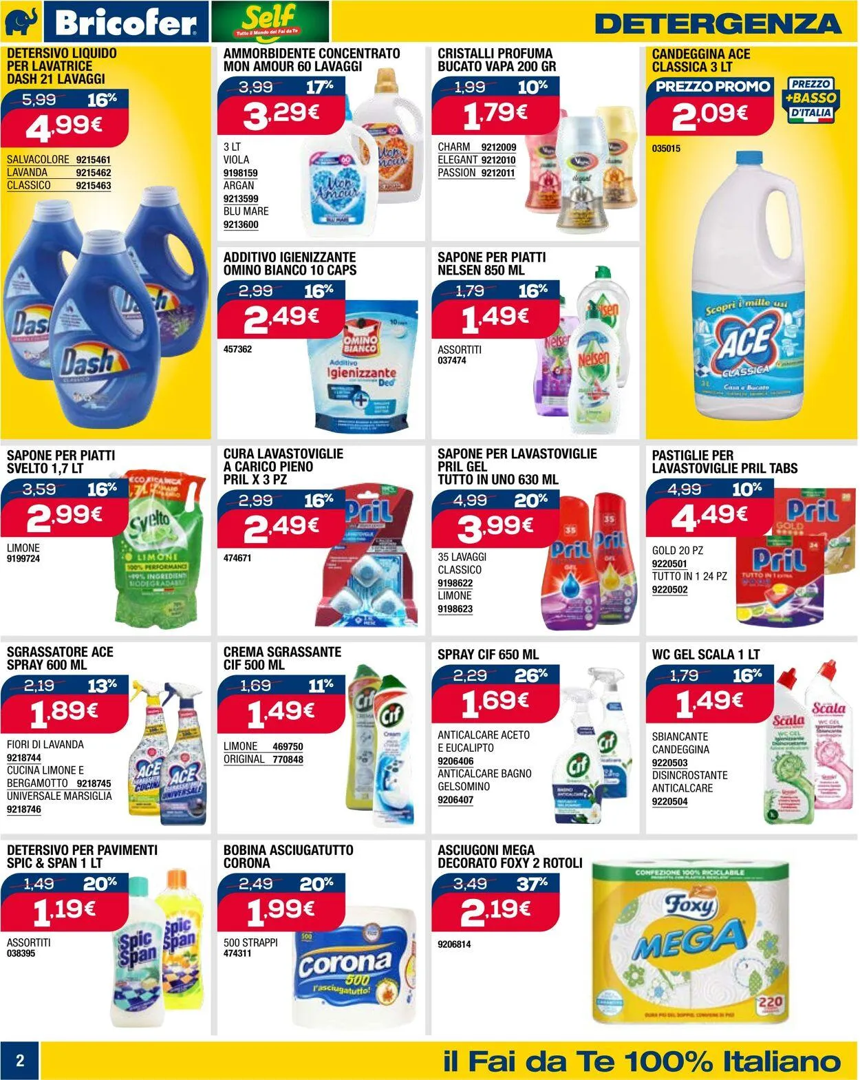 Self - Perugia Volantino attuale da 4 novembre a 18 novembre di 2024 - Pagina del volantino 2