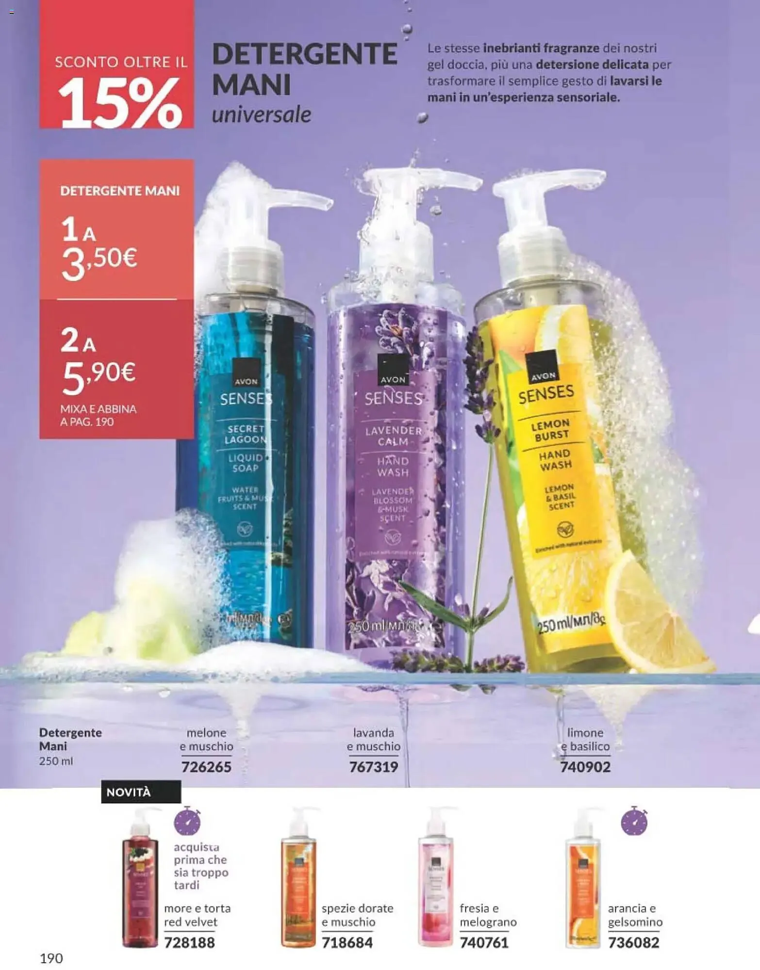 Catalogo Avon da 31 dicembre a 31 gennaio di 2026 - Pagina del volantino 190