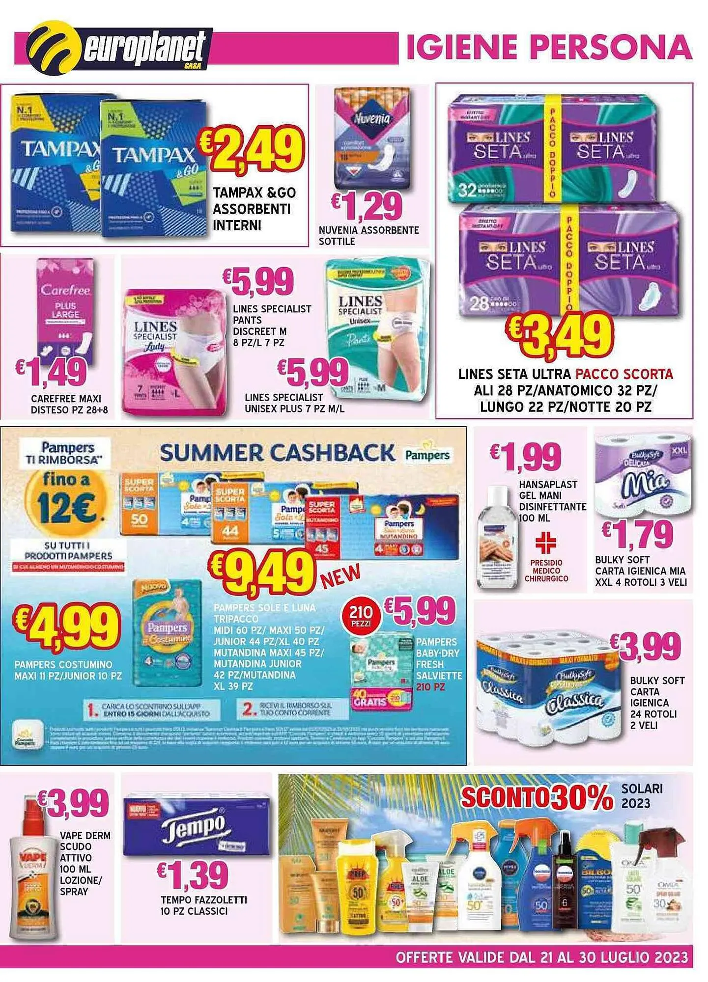 Volantino Europlanet Casa da 21 luglio a 30 luglio di 2023 - Pagina del volantino 7