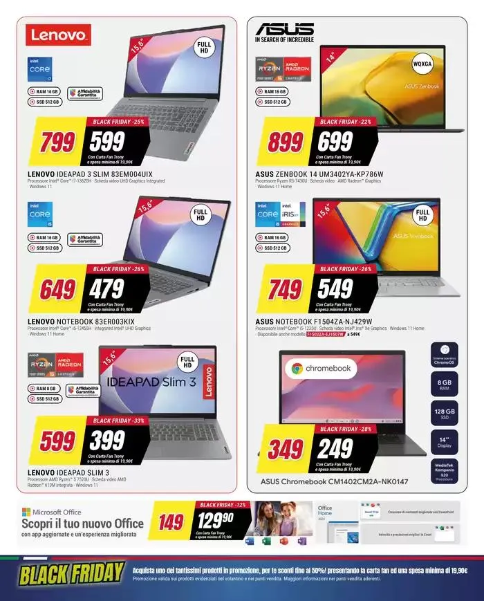 Black friday da 26 novembre a 4 dicembre di 2024 - Pagina del volantino 7