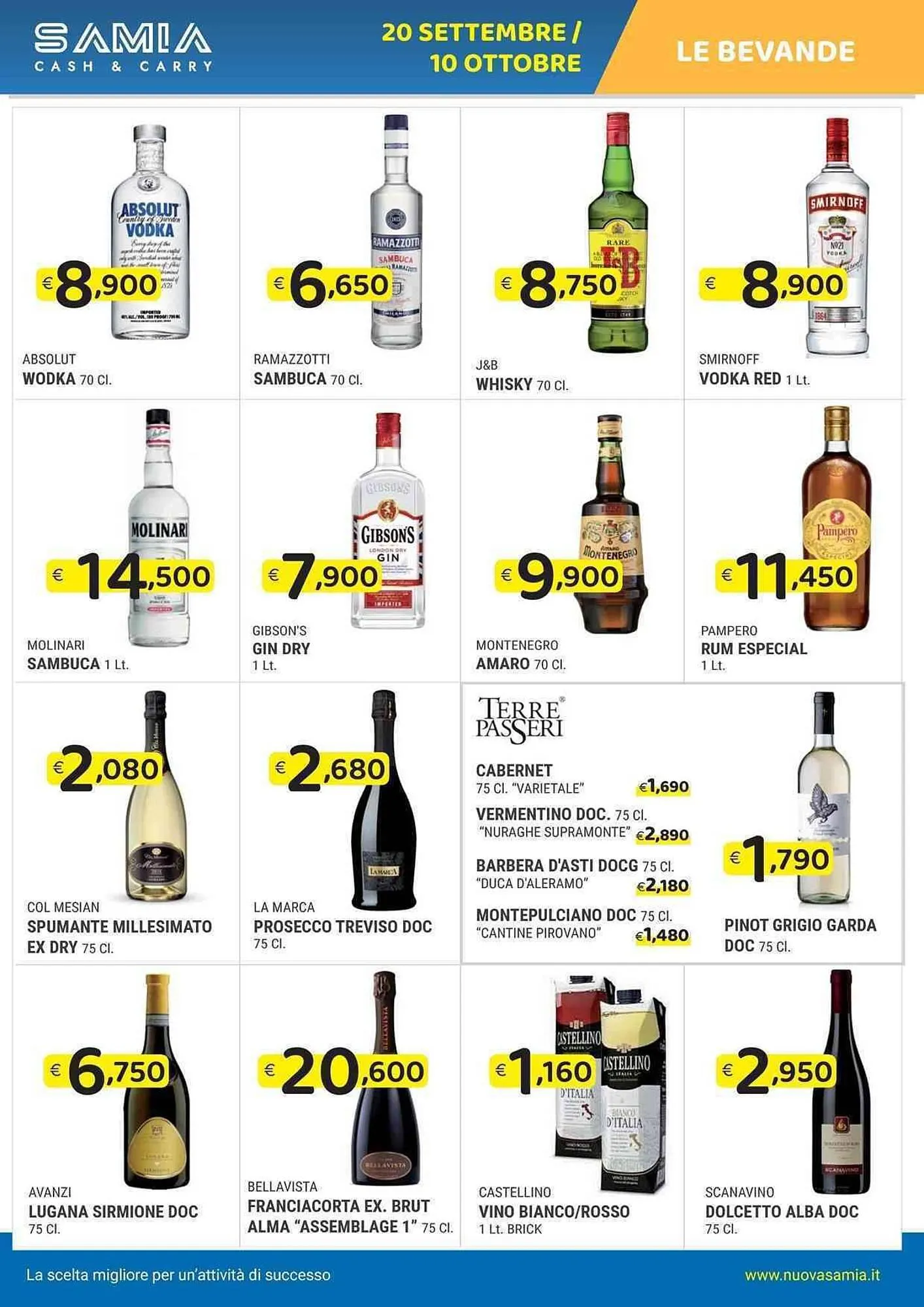 Volantino Samia Cash and Carry da 22 settembre a 10 ottobre di 2025 - Pagina del volantino 3