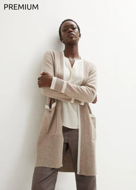 Cardigan con Good Cashmere Standard®