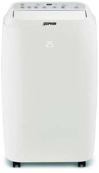 Condizionatore portatile zephir window kit solo freddo 12000 btu kit incluso r290