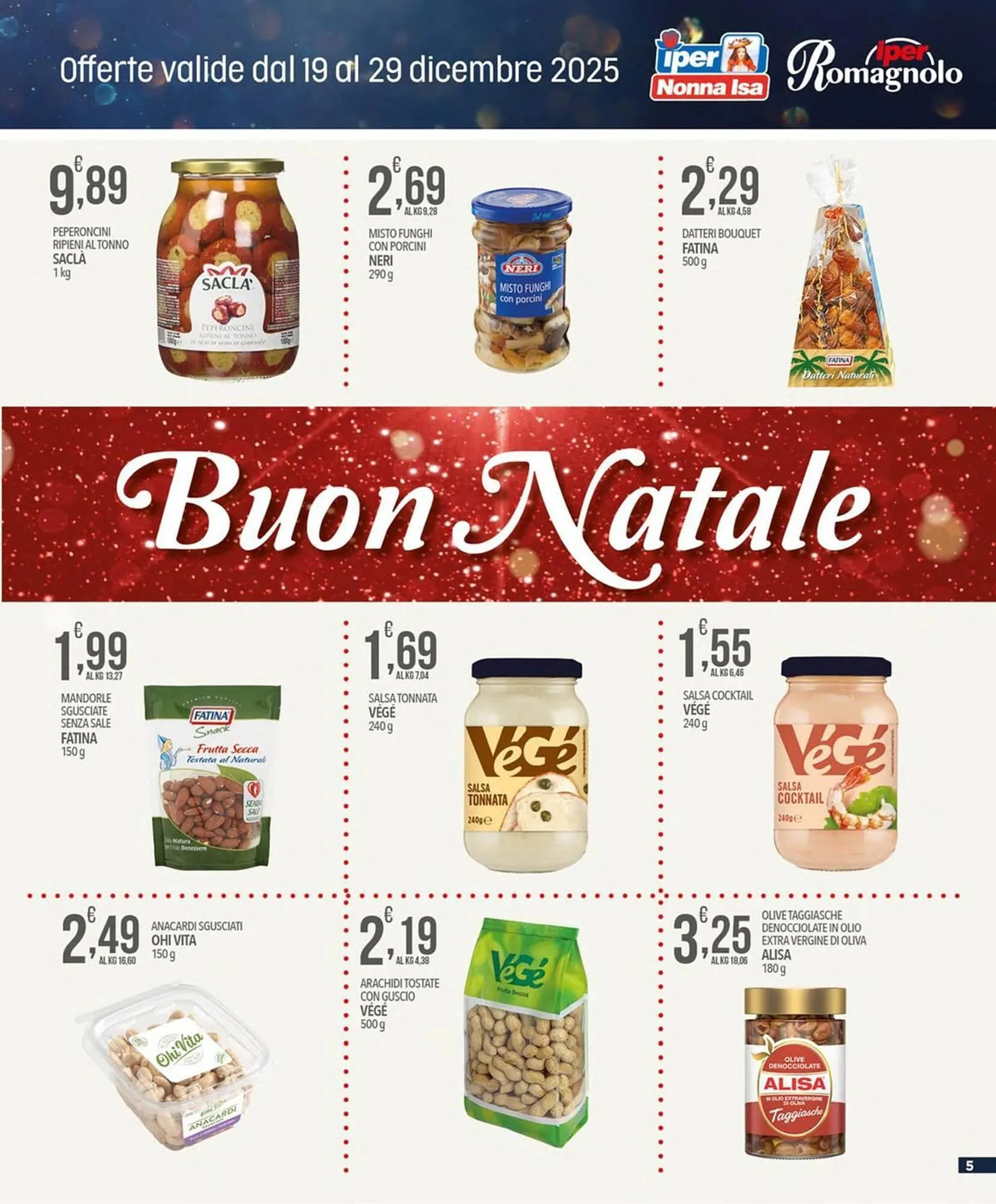 Volantino Iper Romagnolo da 19 dicembre a 29 dicembre di 2025 - Pagina del volantino 5