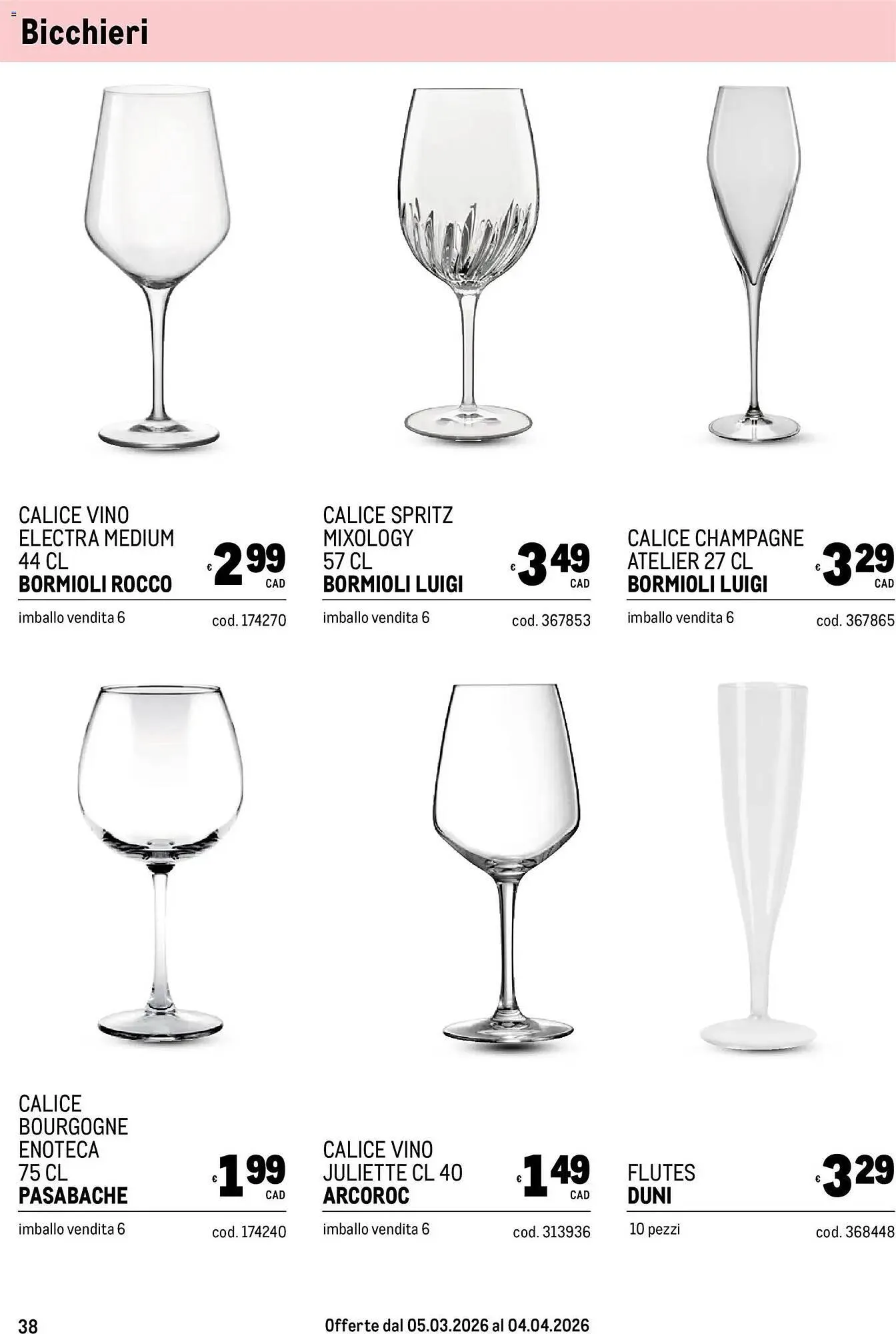 Volantino Metro da 5 marzo a 4 aprile di 2026 - Pagina del volantino 38