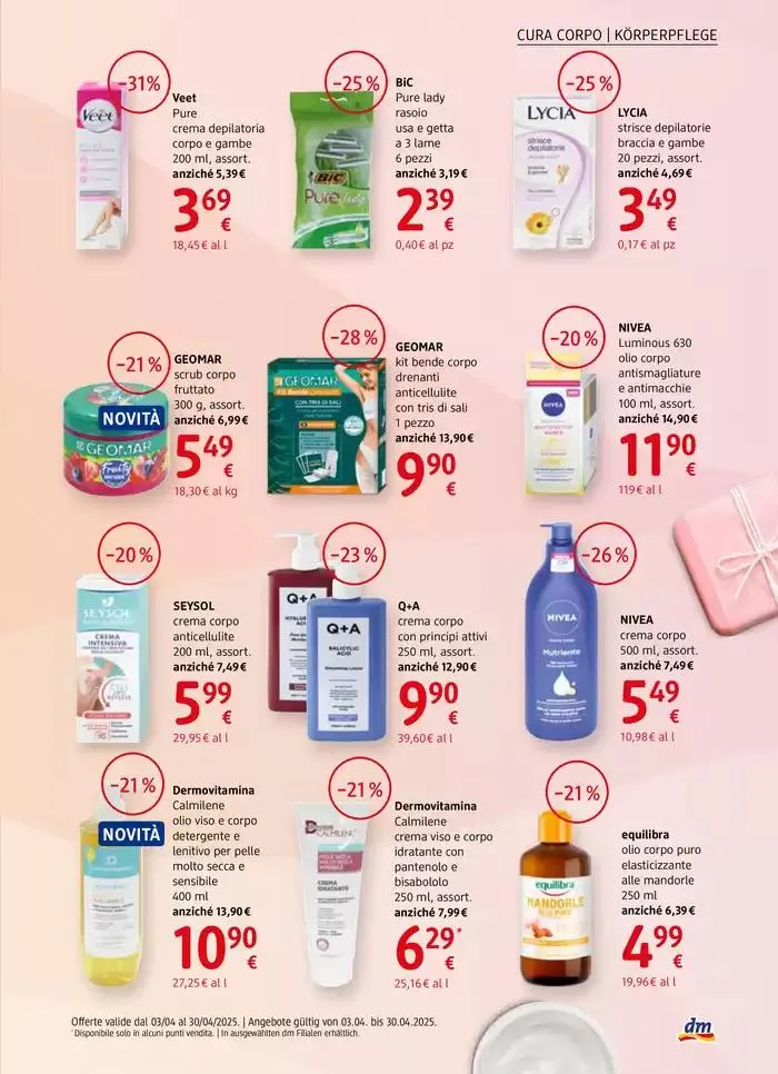 Journal. da 3 aprile a 30 aprile di 2025 - Pagina del volantino 7