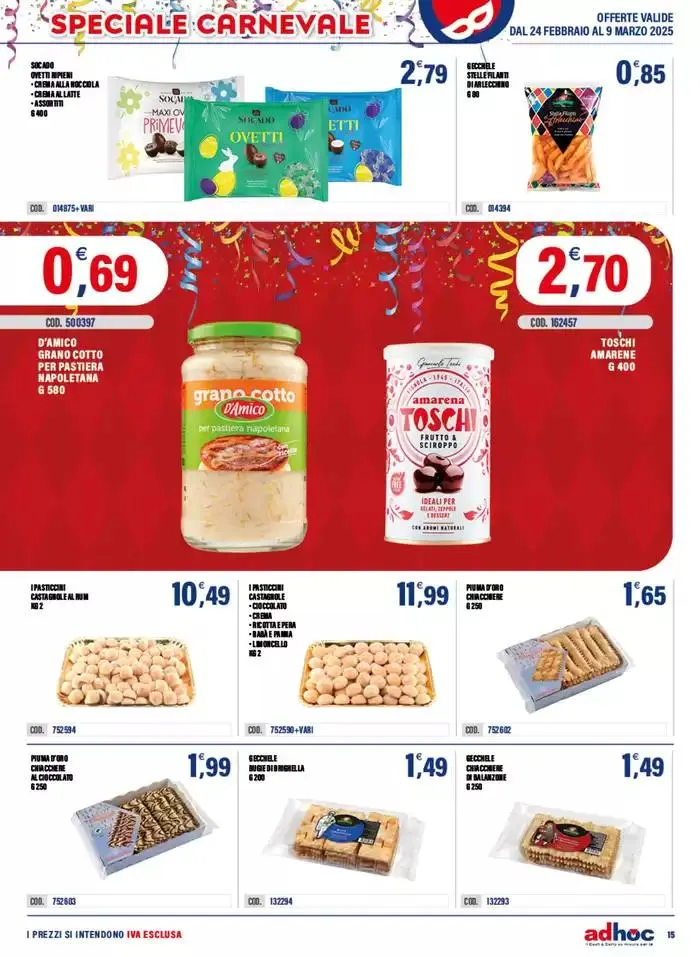 Speciale carnevale da 24 febbraio a 9 marzo di 2025 - Pagina del volantino 15