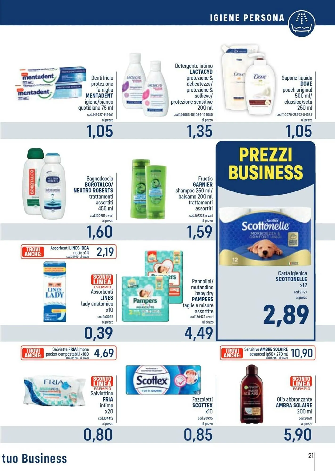 Volantino Talento Professional Store da 30 giugno a 13 luglio di 2025 - Pagina del volantino 21