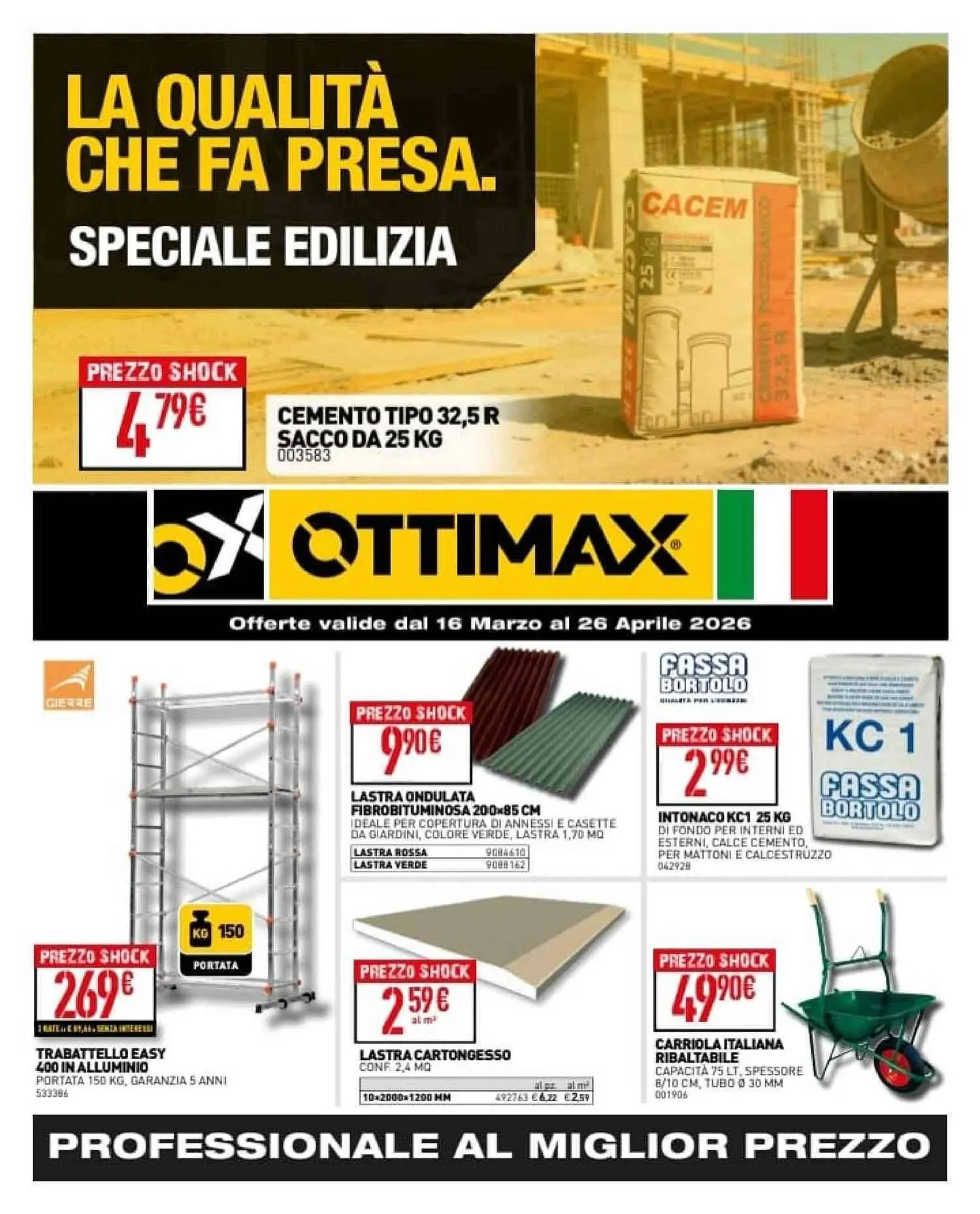 Catalogo Ottimax da 16 marzo a 26 aprile di 2026 - Pagina del volantino 1