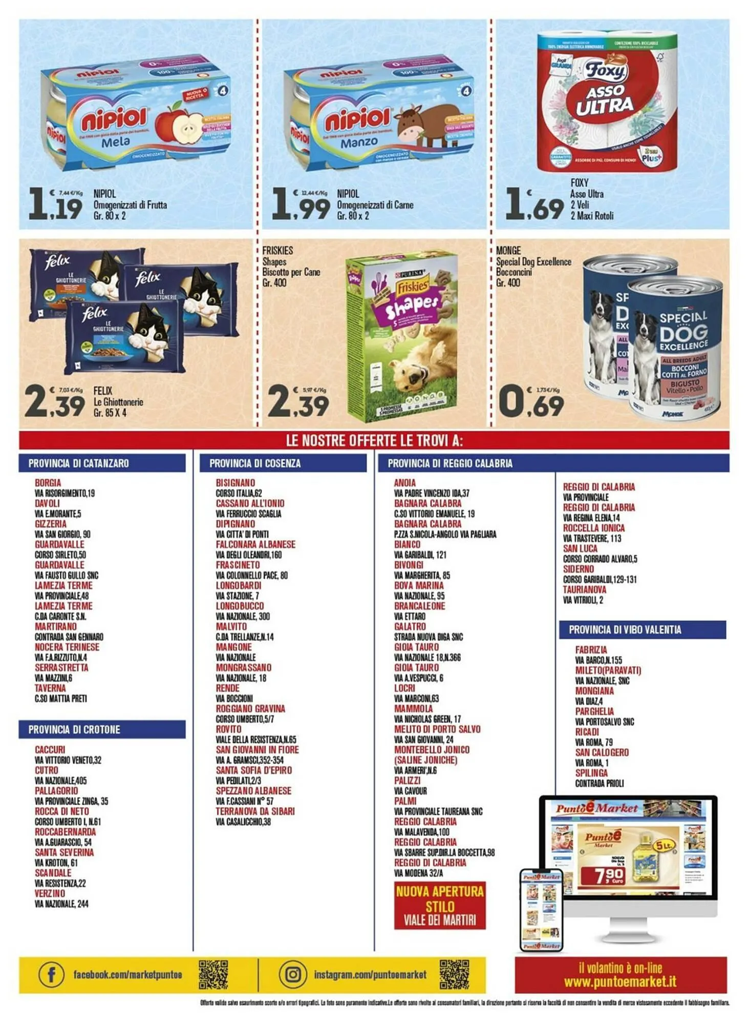 Volantino Punto é market da 9 giugno a 22 giugno di 2025 - Pagina del volantino 8