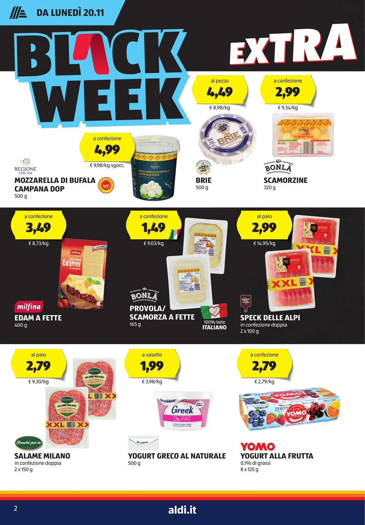 Aldi Volantino attuale da 20 novembre a 26 novembre di 2023 - Pagina del volantino 2