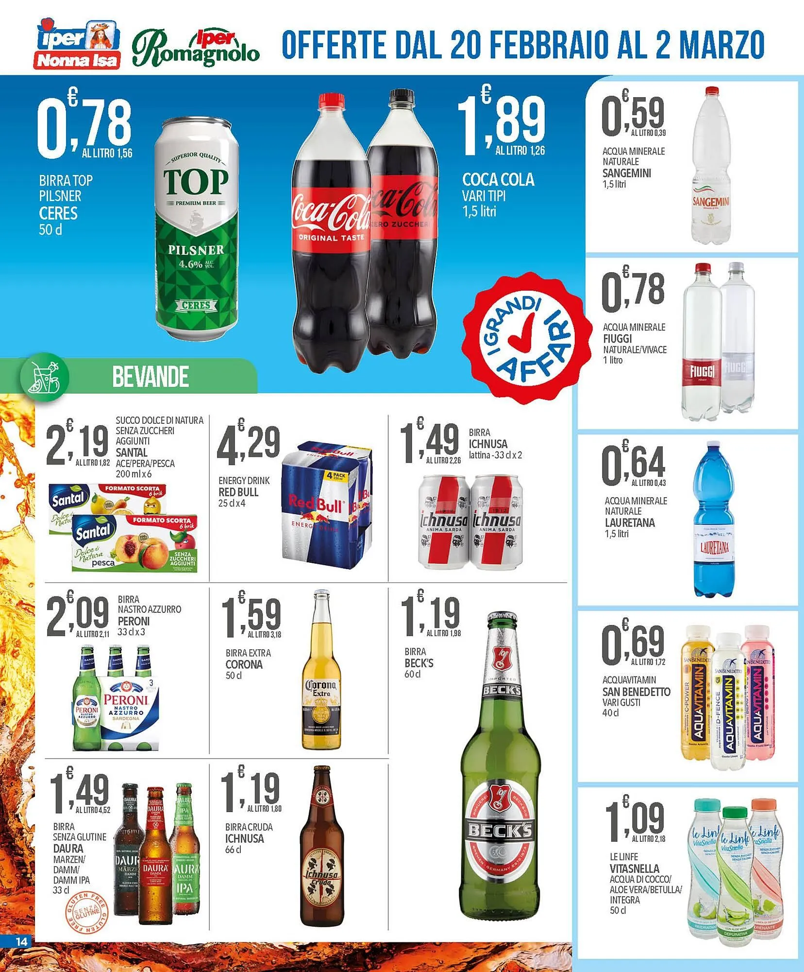 Volantino Iper Nonna Isa da 20 febbraio a 2 marzo di 2026 - Pagina del volantino 14